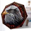 Eagle Fashionable Automatic Opening/Closing Folding Umbrella. Portable and Foldable, Ideal for Gift, Travel, and Daily Use.