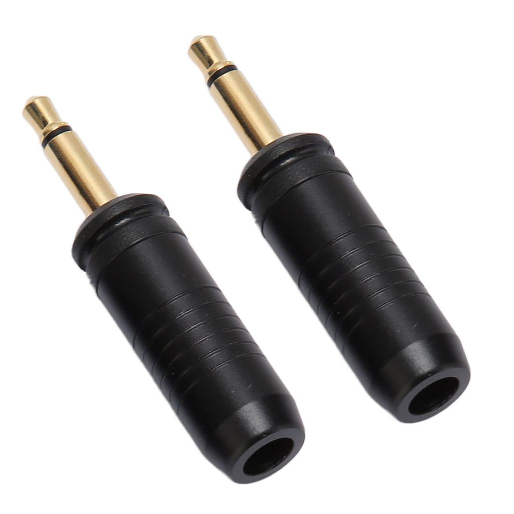 3.5mm Repair Plug Solder Type Gold Plated Replacement Mono Male 3.5mm Plug for   Clear Mg Celestee Stellia