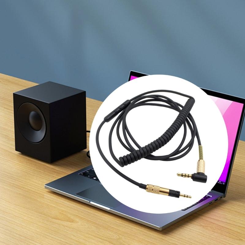 3.5mm Jack Headphone Cable for Sennheiser HD4.30/HD400/HD4.40/HD4.50 Headphone Replacement Audio Cable Cord