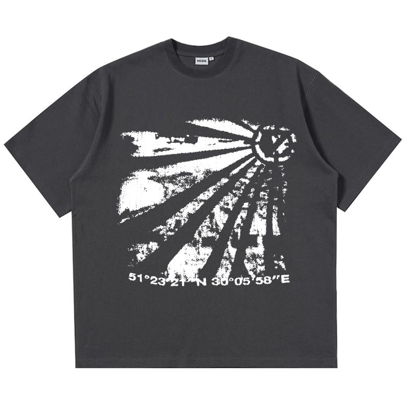 Summer Speed Racer Graphic Oversized Cotton Tops Sports Fashion Vintage Short Sleeve Tees Y2k Streetwear Women's  Men's T-Shirt