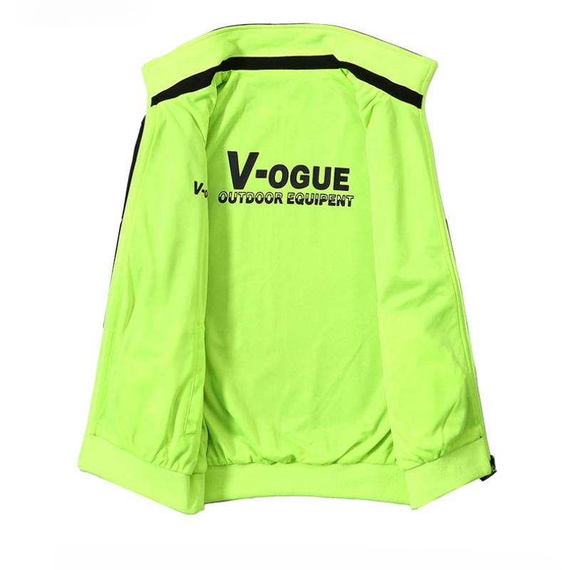 Spring and Autumn Men's Double-sided Coat Work Suit Casual Sports Loose Jacket