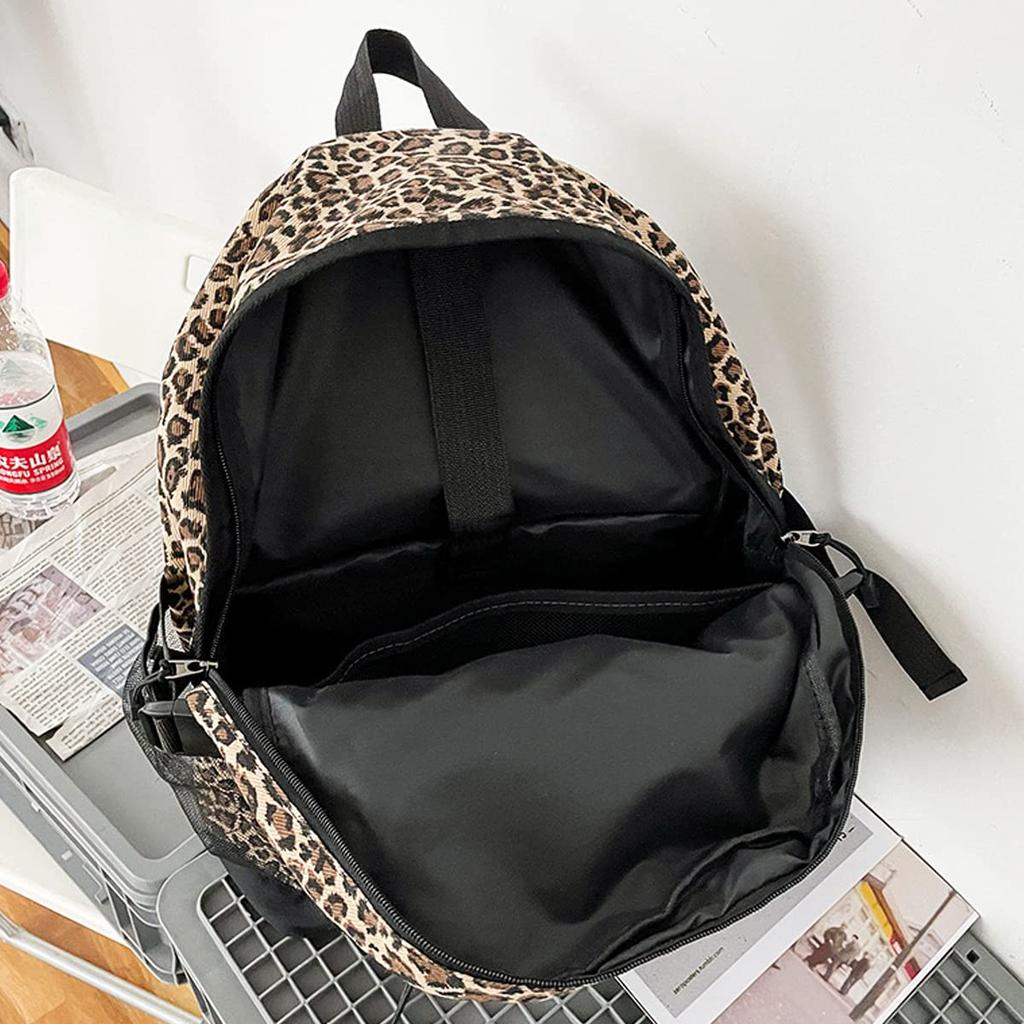Backpack for for commuting to work or large stylish for both men and leopard Christmas gift [Tokohana] women, school, lightweight, A4, capacity,