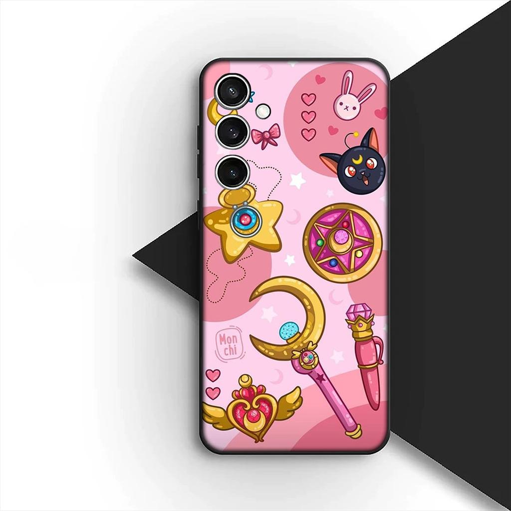 Soft Cover for Xiaomi Poco C75 C65 C85 X7 X6 M8 F7 F8 Ultra F6 Pro Casing Phone Case Girl S-Sailors Comics Star Moons