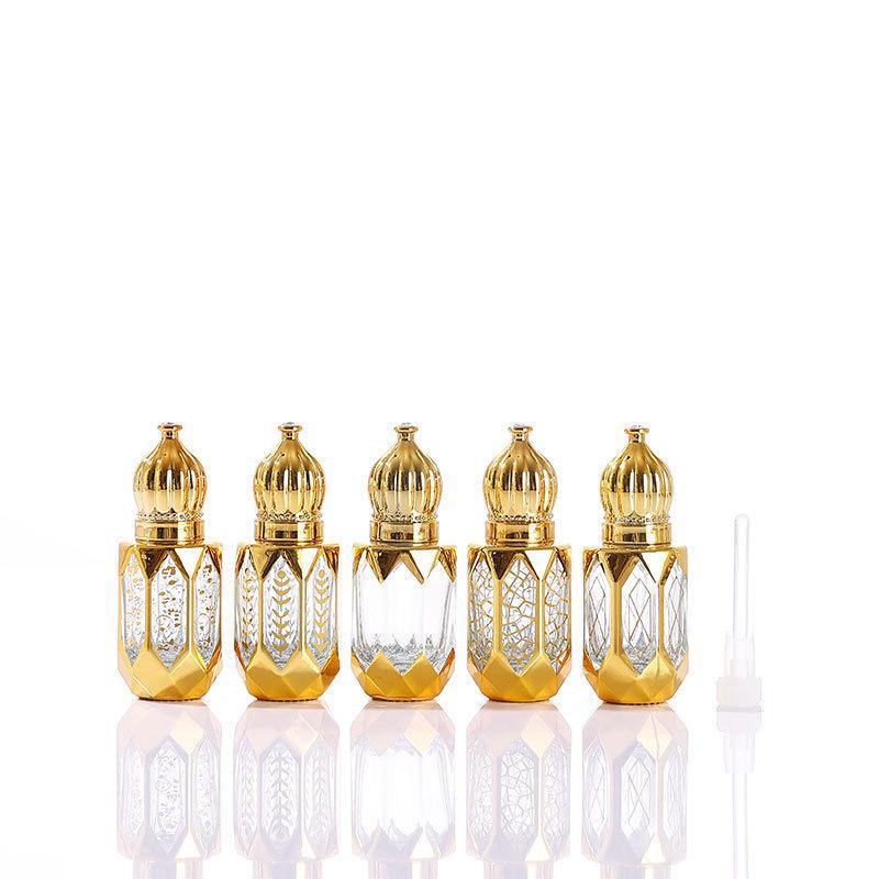 

6 мл гальванизированный стеклянный флакон для пробы автомобильных духов с эфирным маслом и стеклянным шариком pagoda cover + glass rod