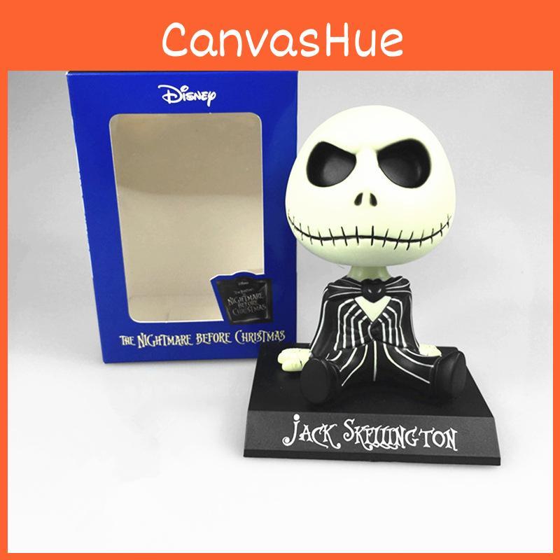 Jack Decorative Skellington Car Model Unique Holiday Dashboard 11cm Accessory