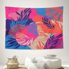 Boho Tapestry Wall Hanging Tropical Leaf Pattern Nature Aesthetic Bedroom Decor Dorm Room Living Room Home Decor Aesthetic Room