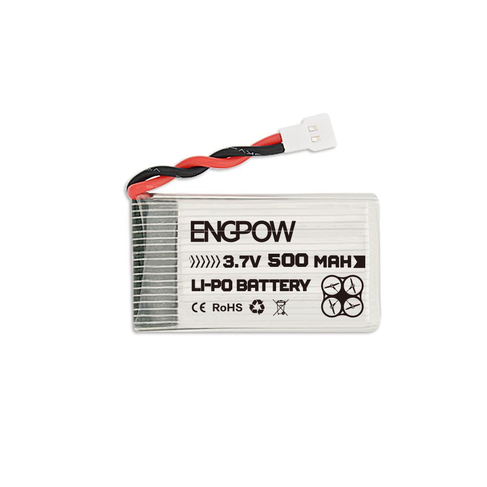 3.7v 500mah Lipo Drone Batería Para Syma X5hw X5hc A 5pcs 3.7v 500mah Lipo Drone Batería Para Syma X5hw X5hc A 5pcs