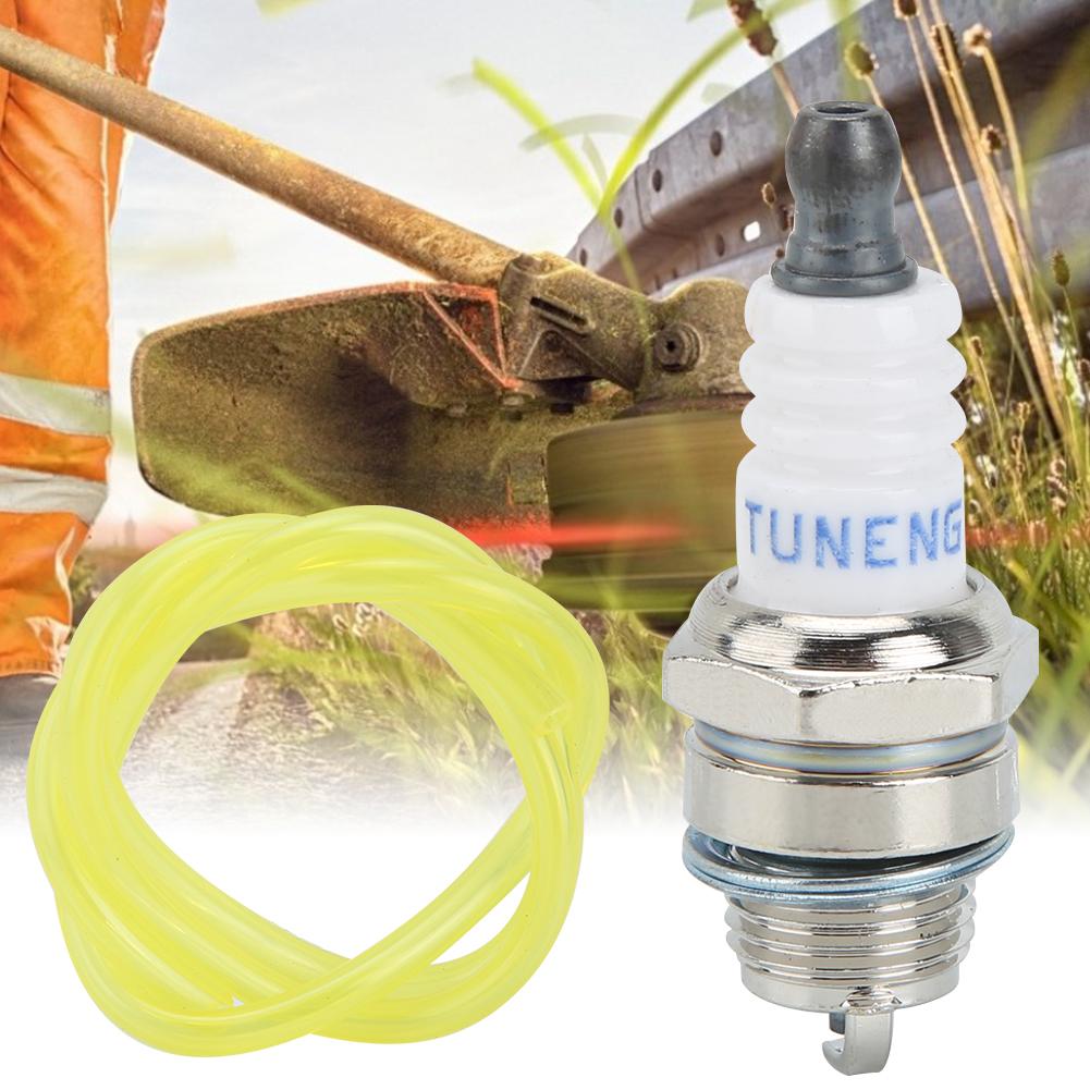 Lawn Trimmer Air Filter Spark Plug Kit Fit for Homelite ST285BC ST275 ST155 String Trimmer