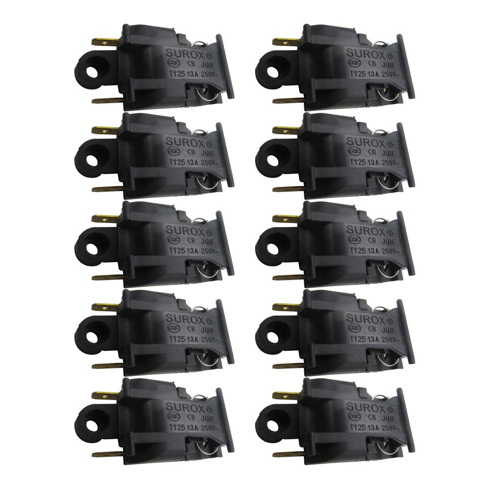 Black Electric Kettle Switch Thermostat Control XE3 JB01E 16A Quantity of 10