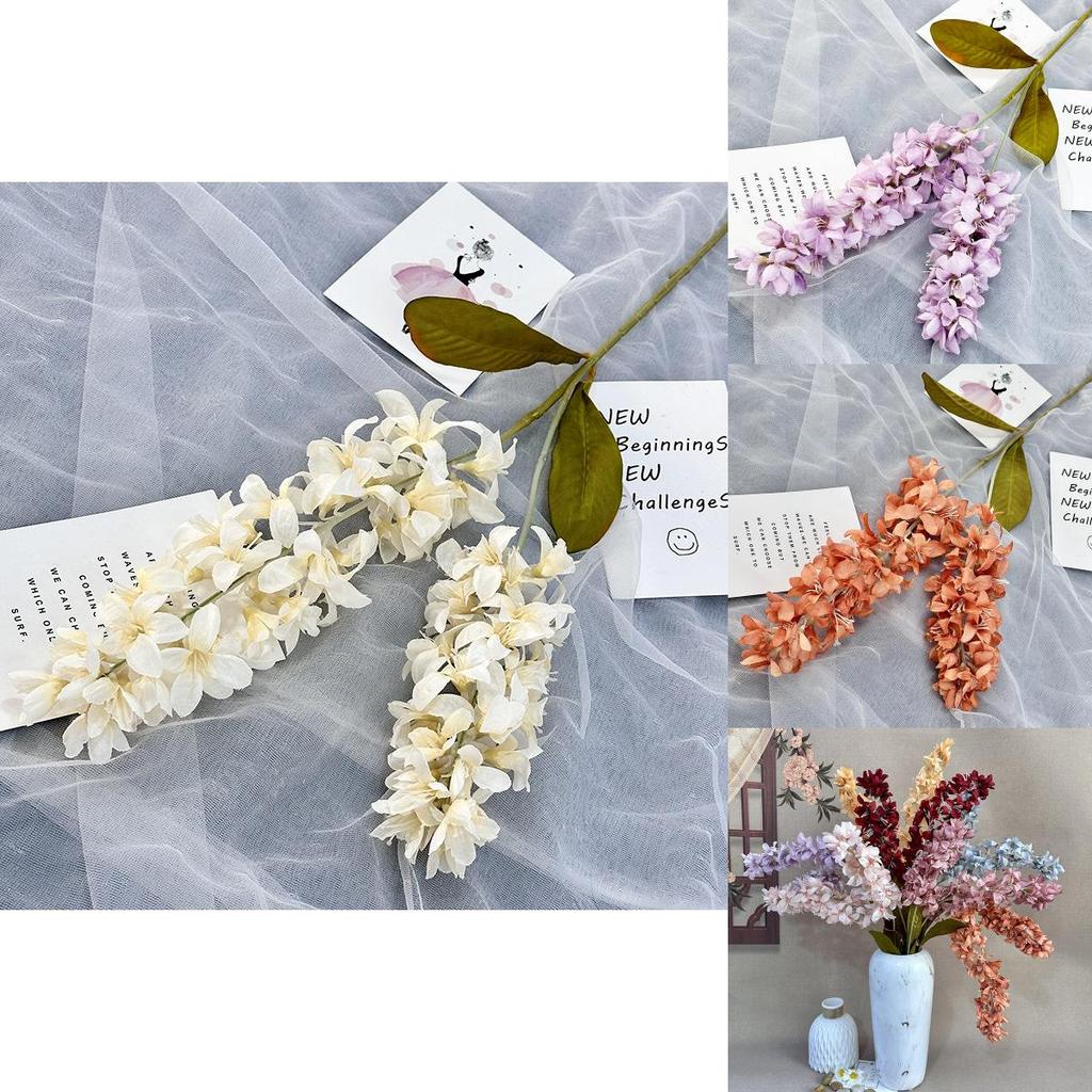 Artificial Hyacinth Wedding Arch Arrangement With Realistic Blooms For Party Decor