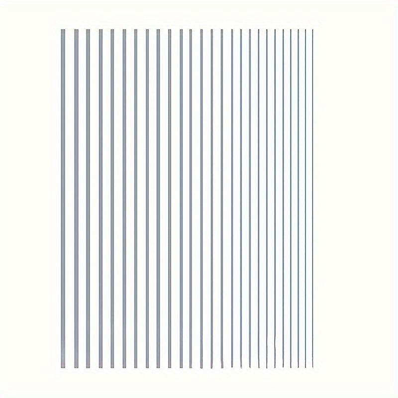 

2 шт. Золотые Серебряные Полосы, DIY Наклейки для Ногтей, Самоклеящиеся Наклейки для Переноса Дизайна Ногтей