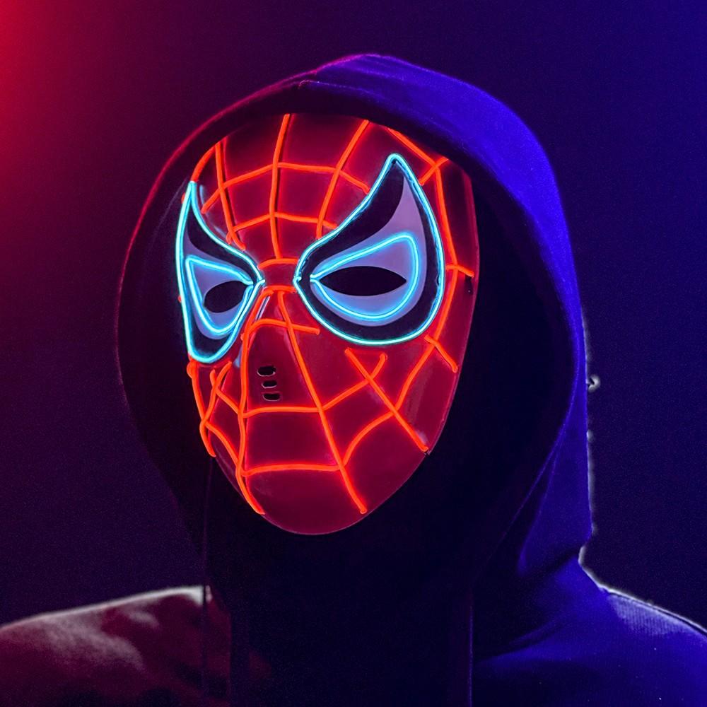 LED Supervaroņu Masku Komplekts – Zirnekļcilvēks