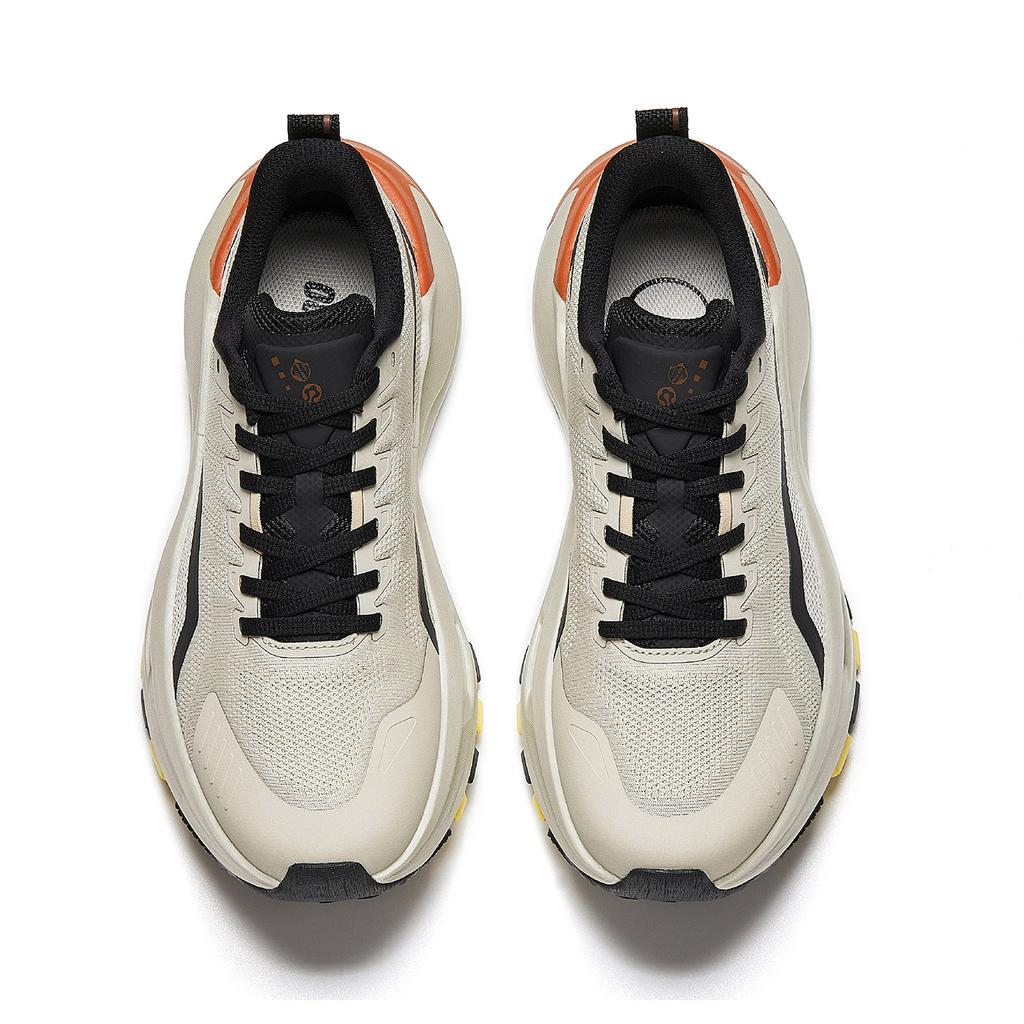 Anta Kunlun Wszechstronne Buty Outdoorowe Buty Męskie Piaskowo-Szary Podstawowy-Czarny 912616669-4