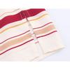 Kaslead New Women clothes Western Style Fashion Contrast Color Stripe Shirts Trousers 8046220 8050222