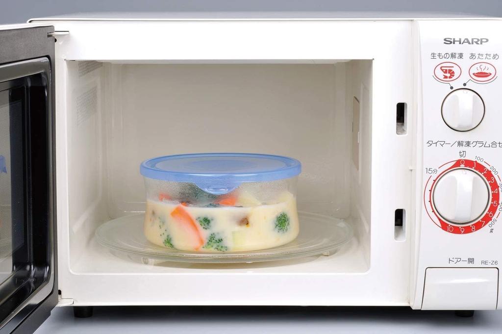 glass storage aqua set of 1 pack KBC3240BLN Heat-resistant container, blue, square, S, 450ml, 4, rice, serving, & range, [product]