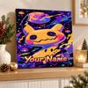 Mimikyu Custom Name Diamond Painting Personalized 5D Full Drill DIY Diamond Art Home Decor