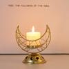 Handgehaltener Halbmond Wohnzimmer Tischplatte Duftbrenner Ornament