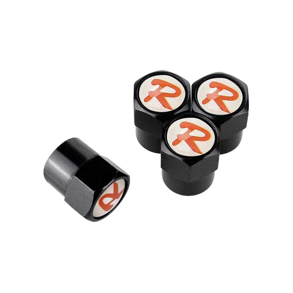 BPH1 New 4PCS Car Wheel Tire Valve Cap Cover for Volkswagen ABT R Line Polo Golf 5 6 7 Passat B5 B6 B7 Touran Bora Beetle Jetta xu2
