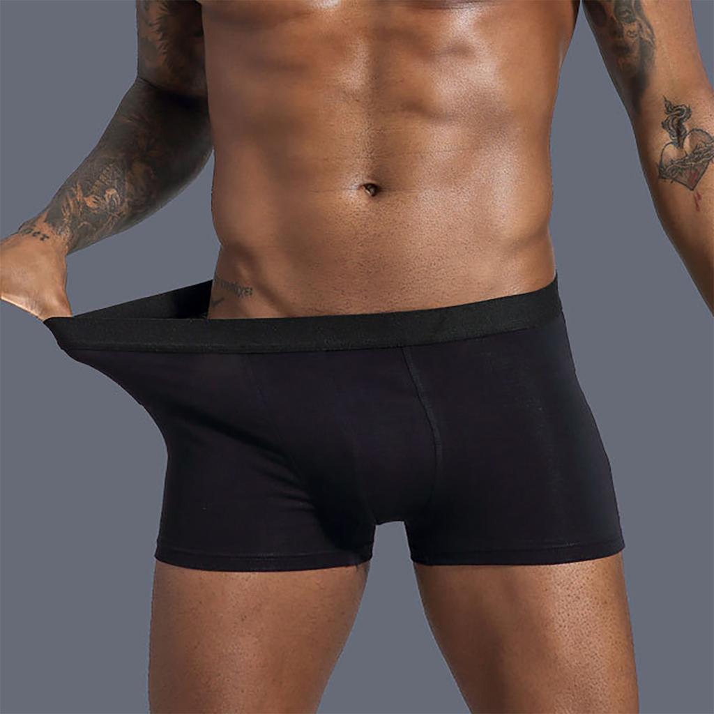 Mens  Cotton Stretch Underwear For Men Underpants Breathable Soft Panties