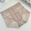 High waist lace panties women's belly and hips thin breathable briefs head sexy lace