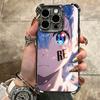 R-Rem Re Zero Anime Soft Phone Case For iPhone 15 16 17 Air 14 Pro Max 16E Plus 13 12 Mini Plating Anti-Fall Fundas