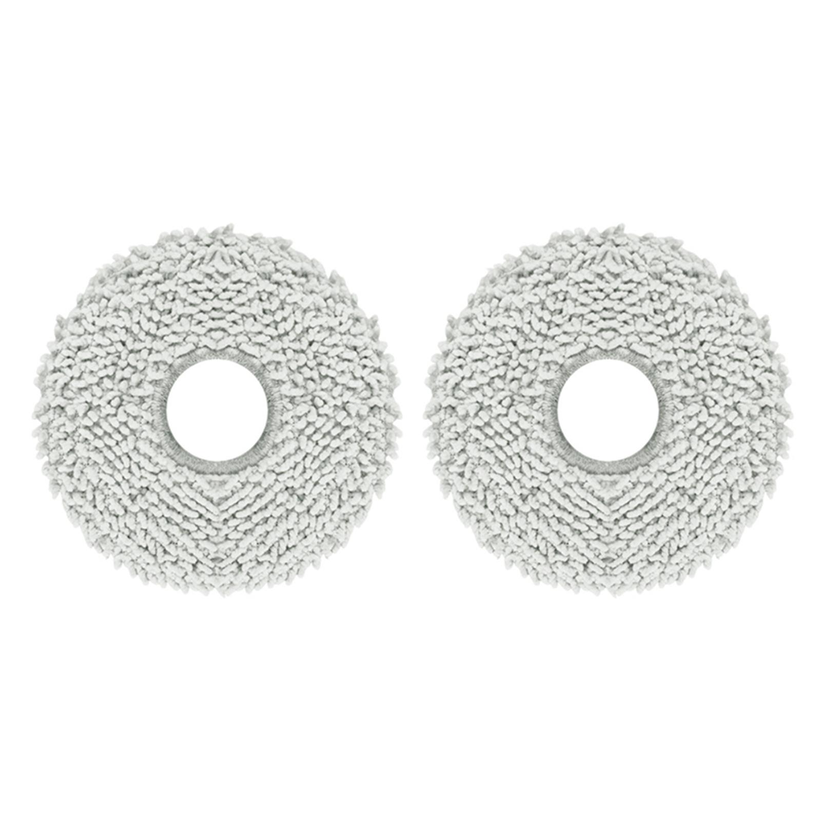 

Подушки для швабры с высокой впитывающей способностью для пылесоса Ecovacs X1s Pro / T10S PRO для глубокой очистки без остатков 2PC