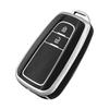 Key Case for Prius 50 Key Corolla New RAV4 50 70 150 Does Not Interfere with Radio Smart Key Case [OFFCURVE] Series, C-HR Cover, (Early Model),