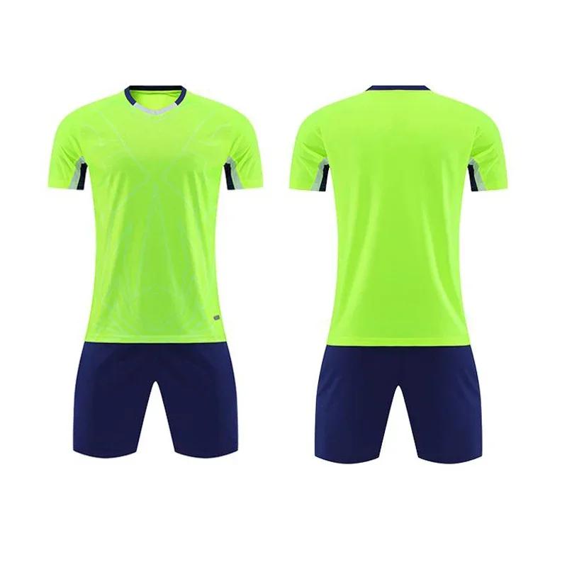 Adult Kids Football Jersey Men Boy Customize Soccer Uniforms Kit Futsal Sportswear Training Tracksuit Child