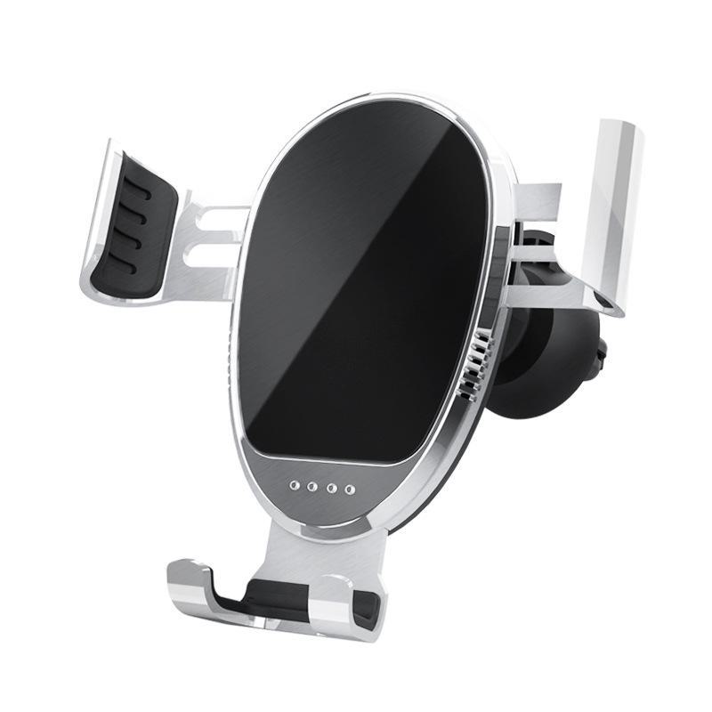 Support de téléphone de voiture avec capteur de gravité en alliage d'aluminium