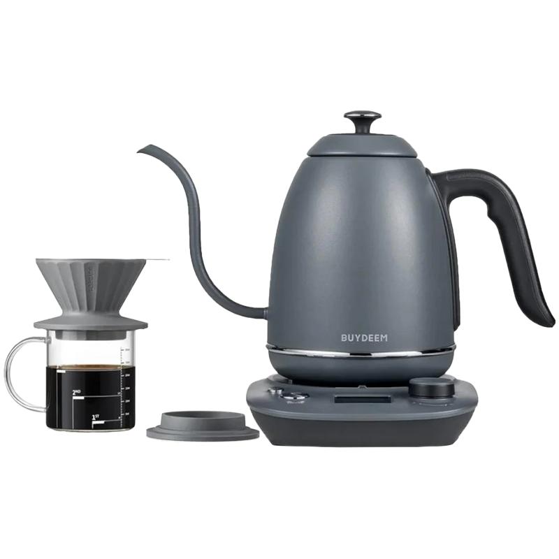 BUYDEEM Pour-Over Coffee Maker, Model CD1024, Ink Grey