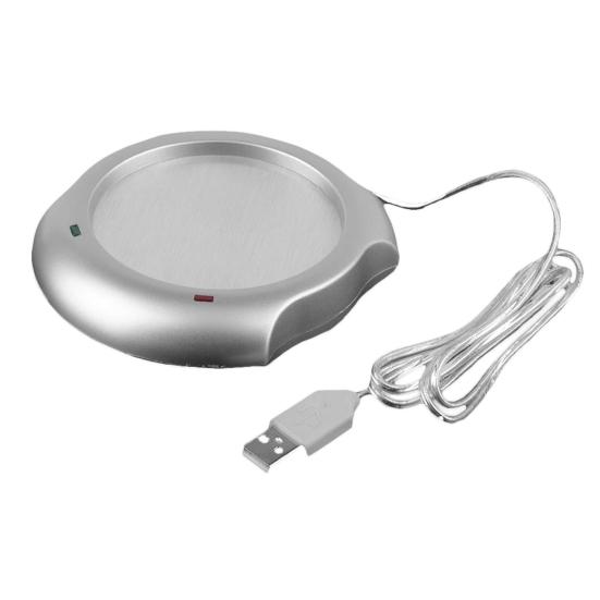 Home USB Insulation Coaster Heater Heat Coffee Cup Mug Mat Keep Warm Pad