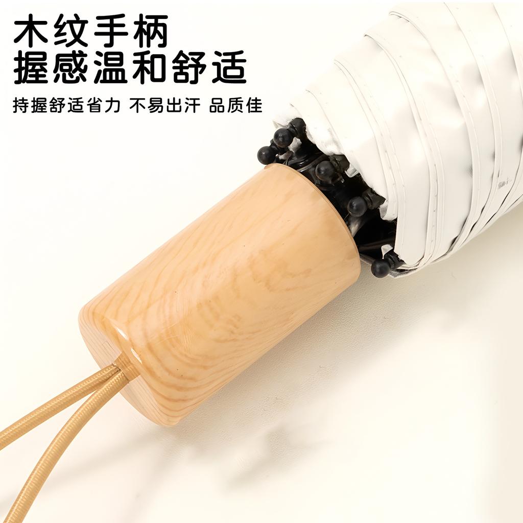 Cartoon-Handregenschirm, vergrößerte Verstärkung, Wetter- und Regenschirm, Sonnenschirm für Damen, UV-Schutz, hochwertiger Sonnenschirm