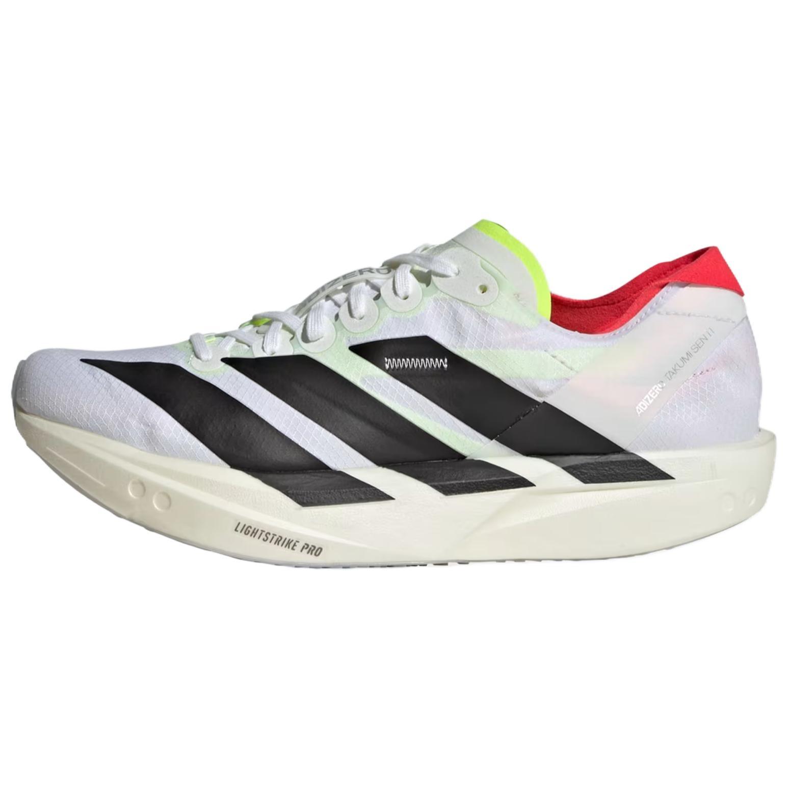 (WMNS) adidas Adizero Takumi Sen 11  White Black Lucid Red  Women s JQ2818 EU 36⅔