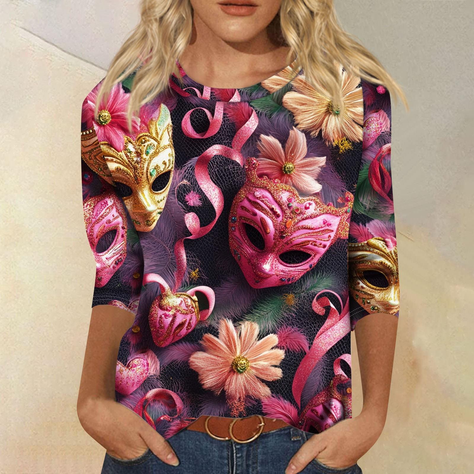 

Женская мода повседневная рубашка с разрезом на рукавах и круглым вырезом в винтажном стиле S красный