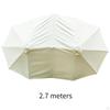 Triple-Headed Umbrella Canopy, Weather-Resistant