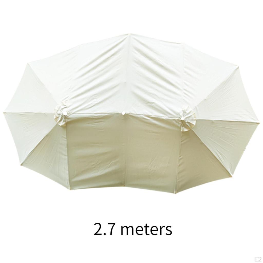 Triple-Headed Umbrella Canopy, Weather-Resistant