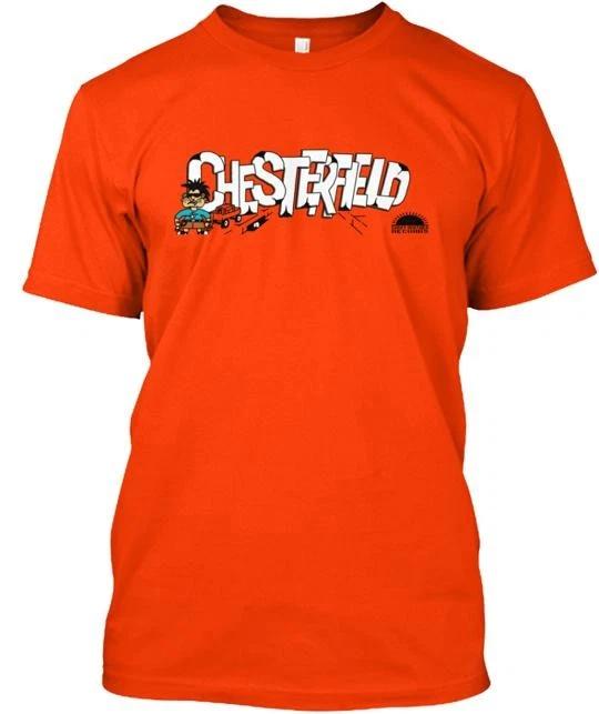 

Chesterfield old school sticker TTshirt Made in the USA Size S to 5XL S