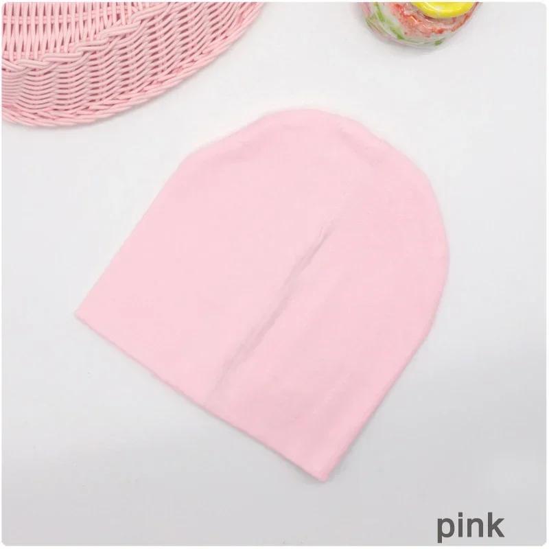 Cappello in Maglia Solido per Bambini da 0 a 3 Anni Cappellino Caldo Invernale in Cotone per Neonato Primavera Autunno Berretto per Bambino/a