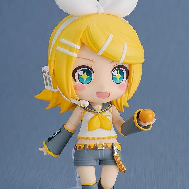 Nendoroid 2840 Vocaloid Kagamine Rin Version 2.0 Actionfiguren Austauschbare Gesichtsplatten MEIKO Megurine Luka KAITO Sammlerstück Spielzeug Geschenke