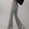 The Pink High Waist Back Pocket Bootcut Training Pants