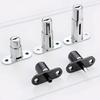 New Zinc Alloy Sliding Door Locks With Keys Lengthening Window Security Lock Security Hardware Cabinet Catches Cupboard