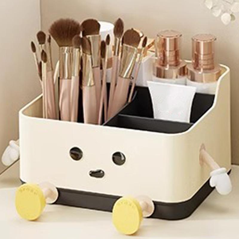 Desktop Storage Box Bedroom Bedside Multifunctional Sundries Organizer Remote Control Storage Box Creative Cartoon Tissue Box