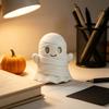 Halloween Tabletop Decor 3D Printed Mummy Figurine, Blank DIY Paintable Bandage Ghost Pumpkin Statue, Handmade Collectible Figure Mini Desktop