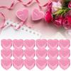 18Pcs Heart Shaped Candle   Romantic Dinner Candlelight Decorations Ornaments