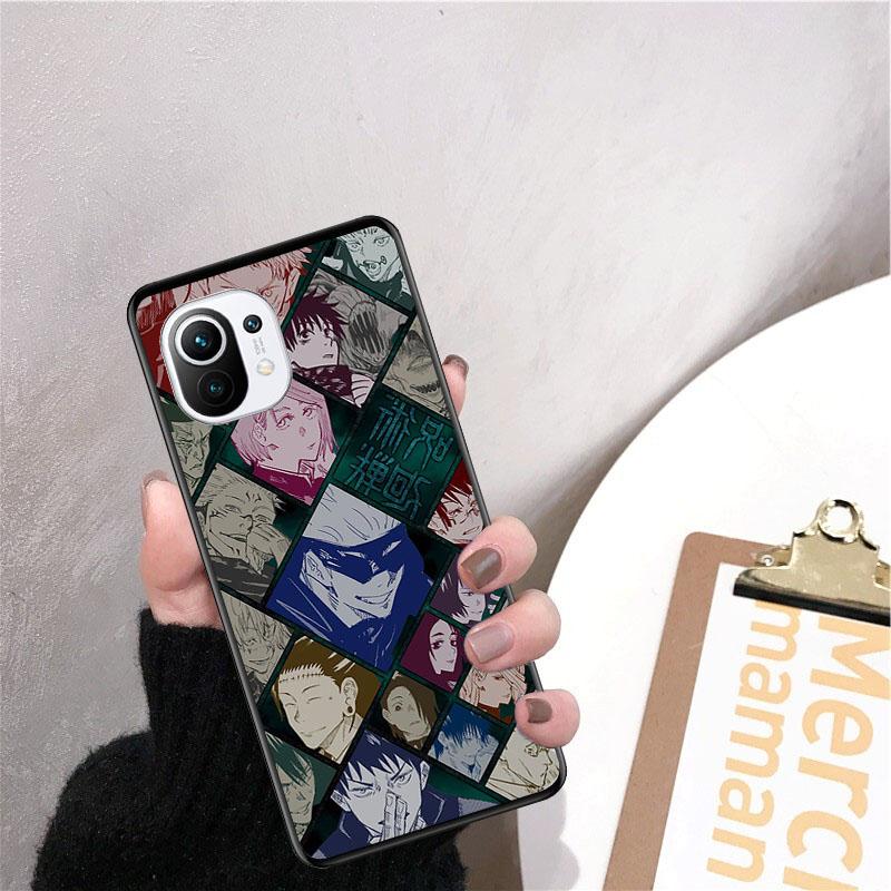 Jujutsu Kaisen Yuji Satoru Gojo Hülle für Xiaomi 12 Mi 10T 11T 11 Pro 10 10T 11 lite 10pro 11Ultra Poco X3 Pro Poco F3 M3