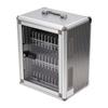 Cell Phone Locker 36 Slots Wall Mountable Phone Storage Cabinet with Mechanical Password Lock and Emergency Key for