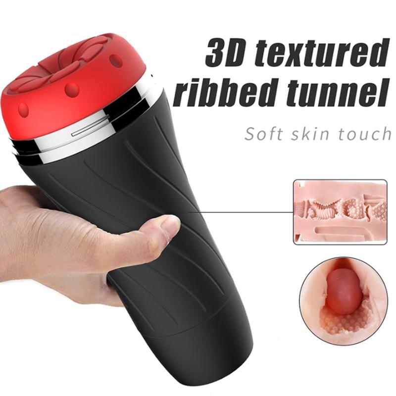 Automatic Male Masturbation Cup Electric Masturabator Men Vibrating Sex Toys For Men Sucking Artificial Vagina Pocket Pussy Toys