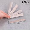 20Pcs 1/12 Miniature Dollhouse Wooden Floor Tiles Self-Adhesive Wood Grain Flooring Sticker 1:12 Scale Doll House Floor Decor
