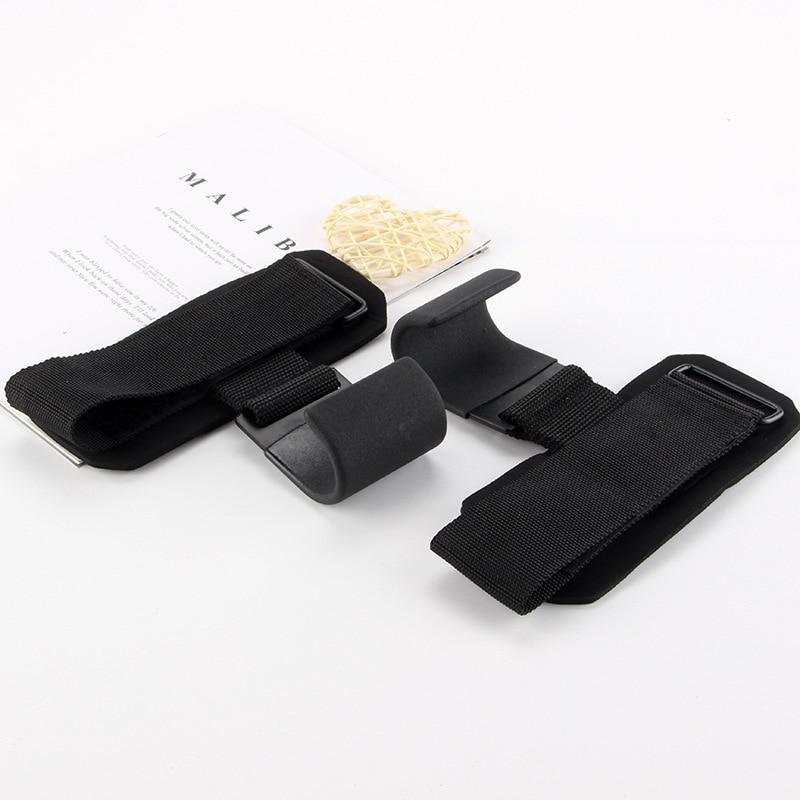 2pcs Weight Lifting Wrist Strap Pull-up Power Gloves Gym Training Equipment