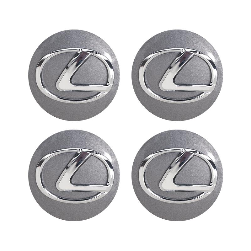 4Pcs Lexus F SPORT Car Wheel Center Hub Caps Cover Accessories for Plug-in Hybrid ES UX 300e GS GX IS LS CT NX RX 350h 450h